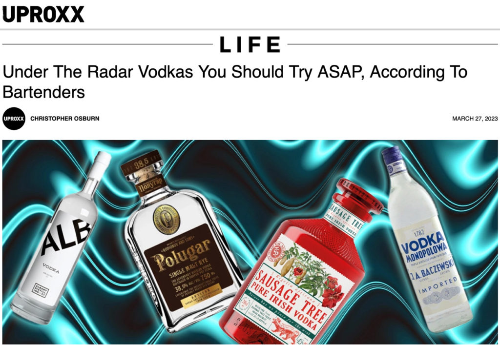 UPROXXの記事にWodka Vodkaが取り上げられました！